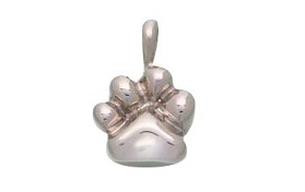 Paw Pendant - Sterling Silver-image