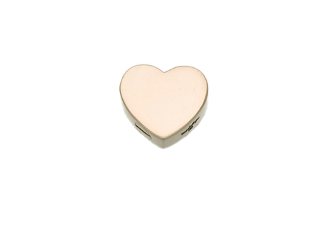 Single Chamber Heart Pendant - Gold Vermeil-image